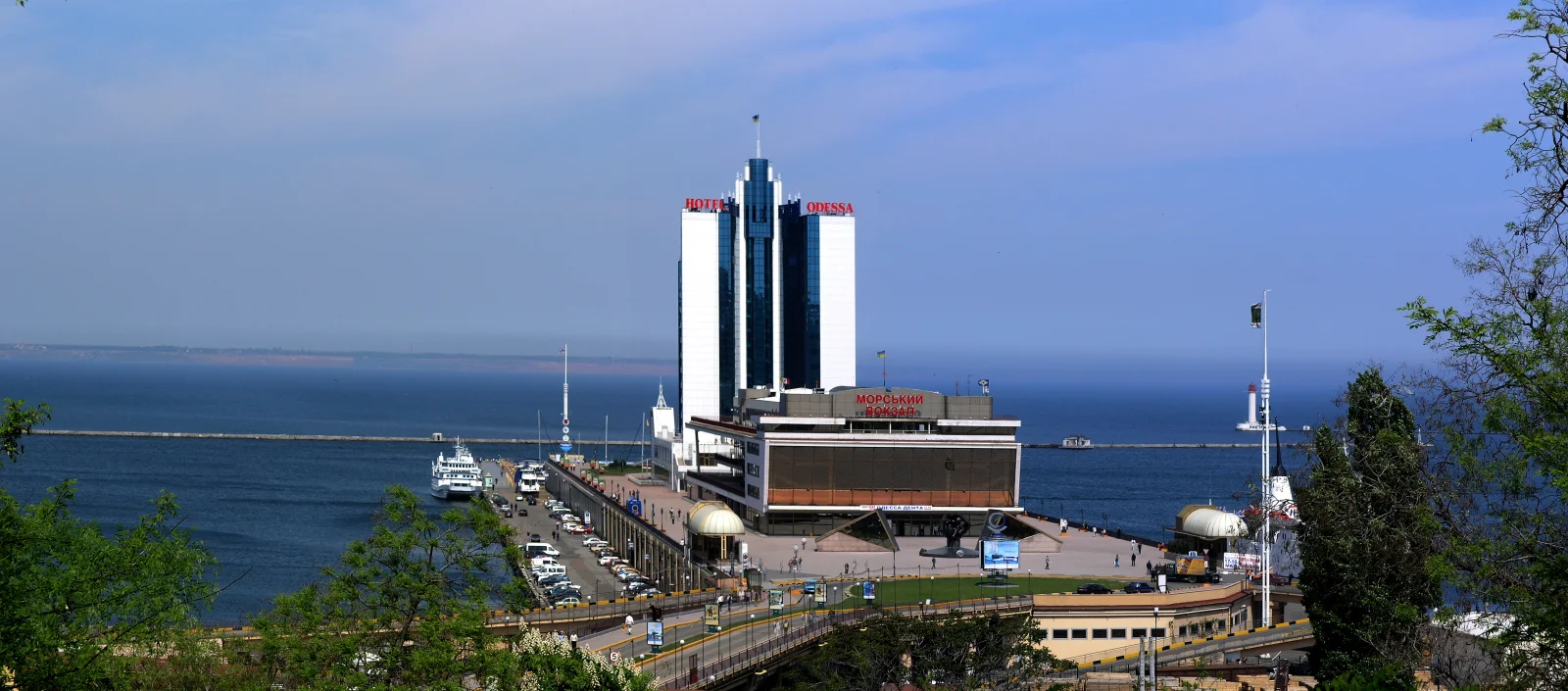 Passagierterminal im Hafen von Odessa