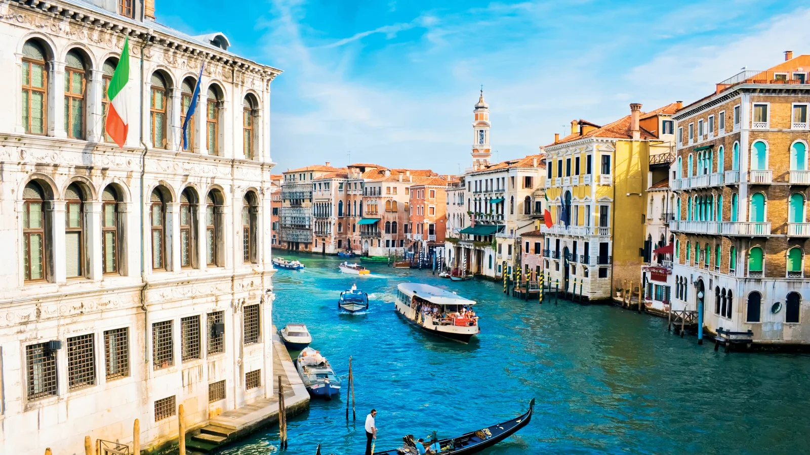 Kanal Stadt Venedig, Italien