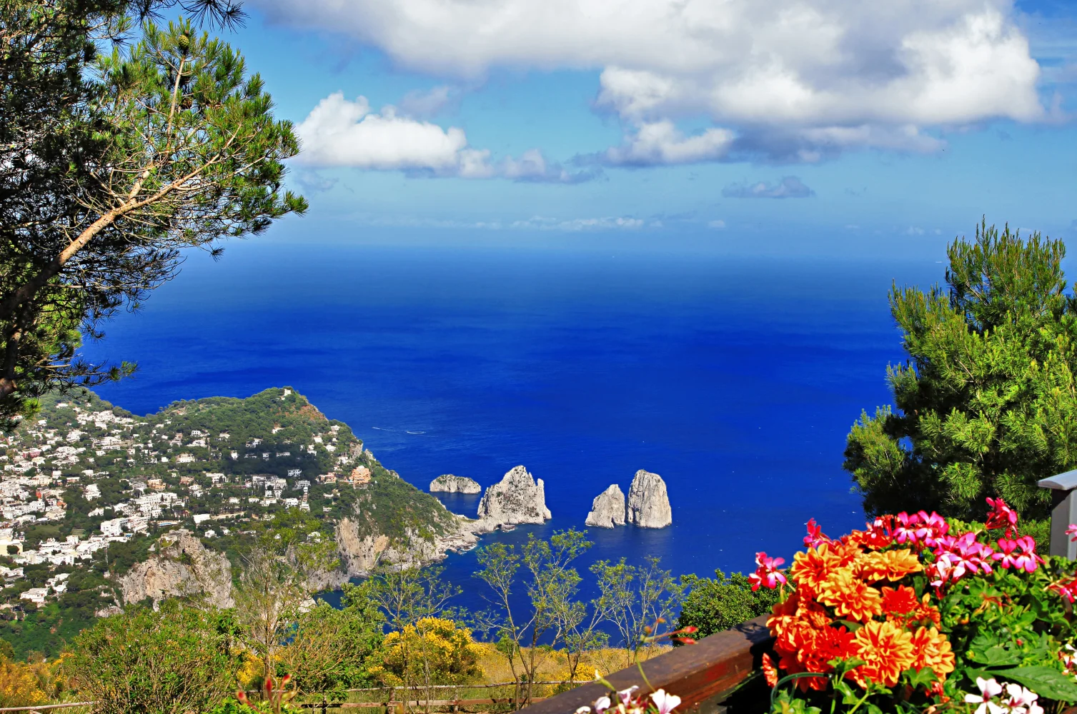 Malerischer Insel, Italien
