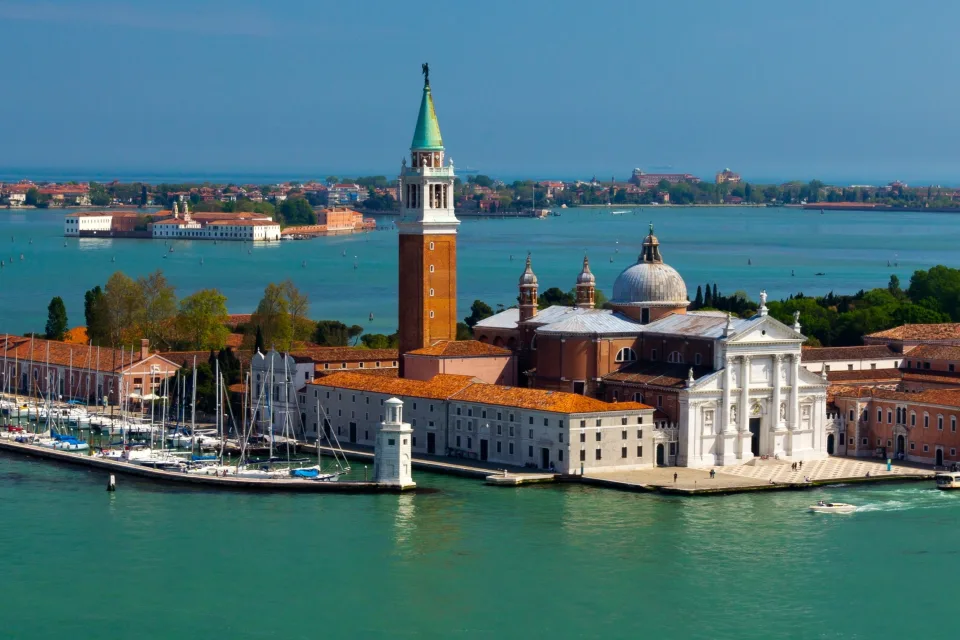 Stadt Insel San – Maggiore, Italien