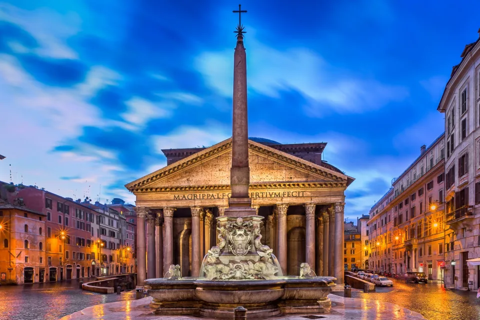 Tempel, Rom. Italien