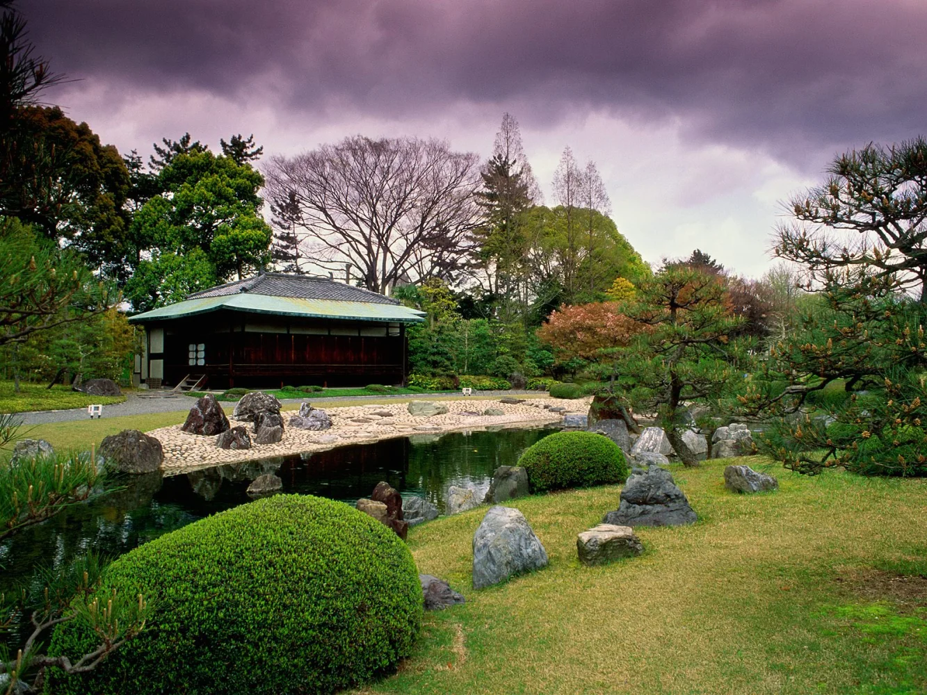 Garten Seiryuen, Schloss Nijo, Japan