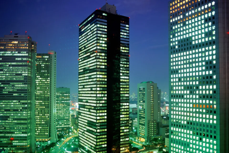 Gebäude in Tokio