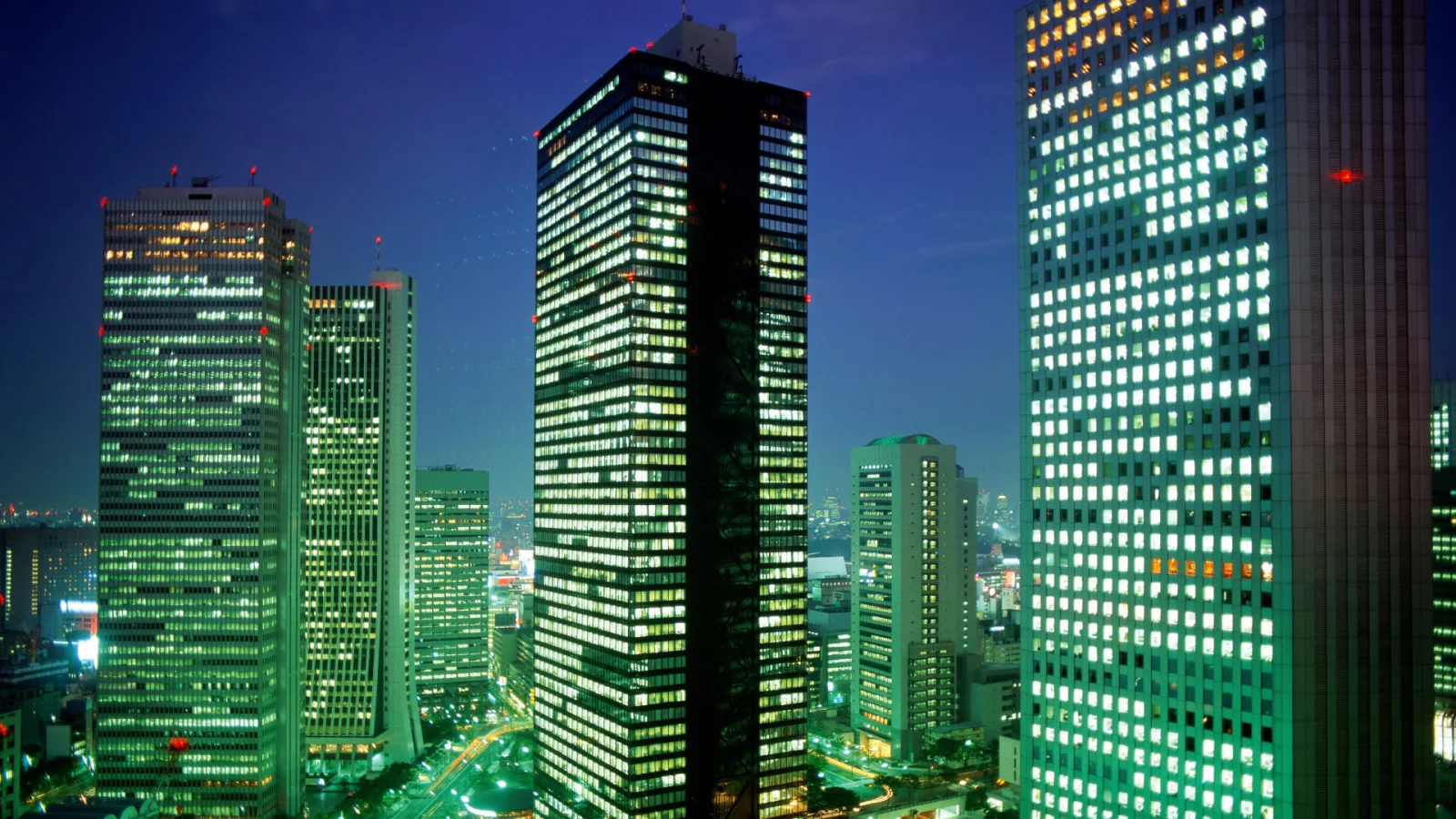 Gebäude in Tokio