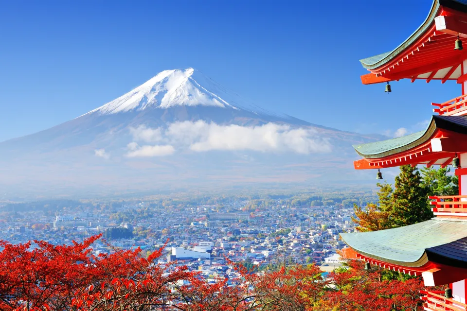 Größte hoher Berg Fuji, Japan