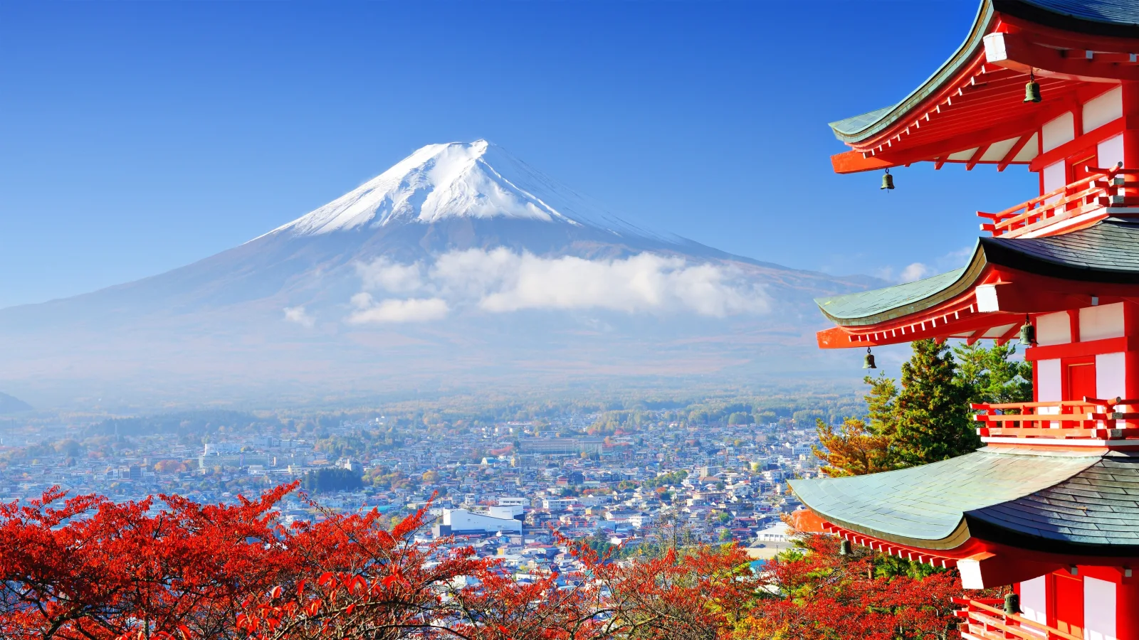 Größte hoher Berg Fuji, Japan
