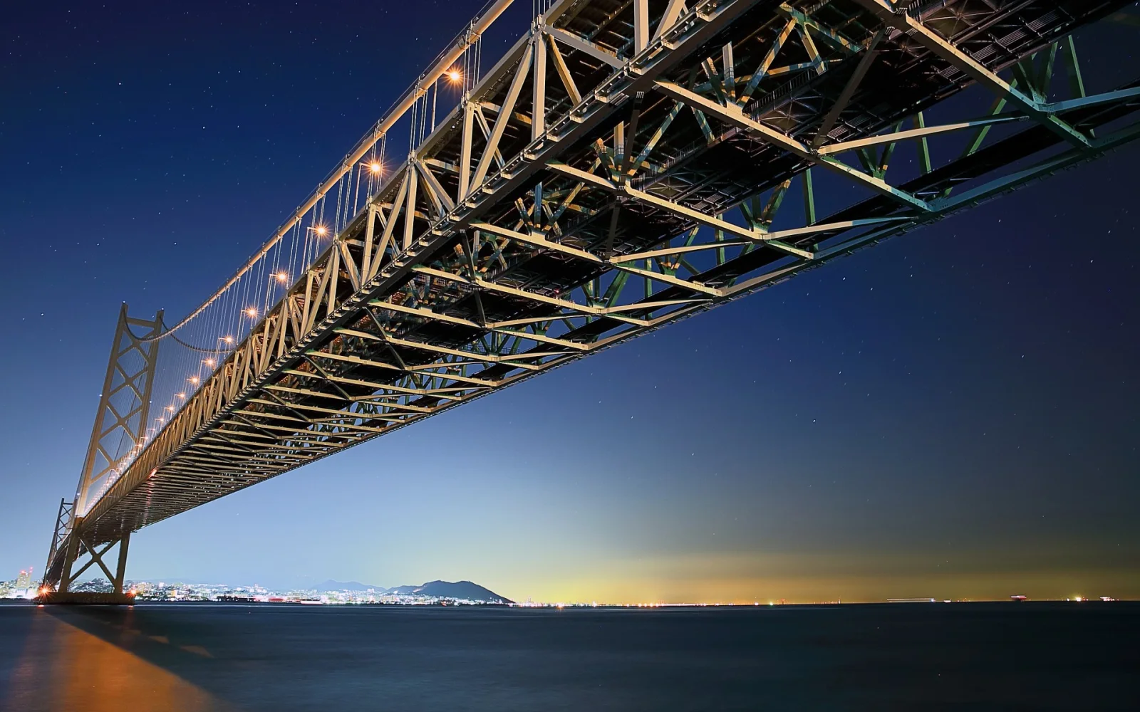 Hänge Brücke in Japan
