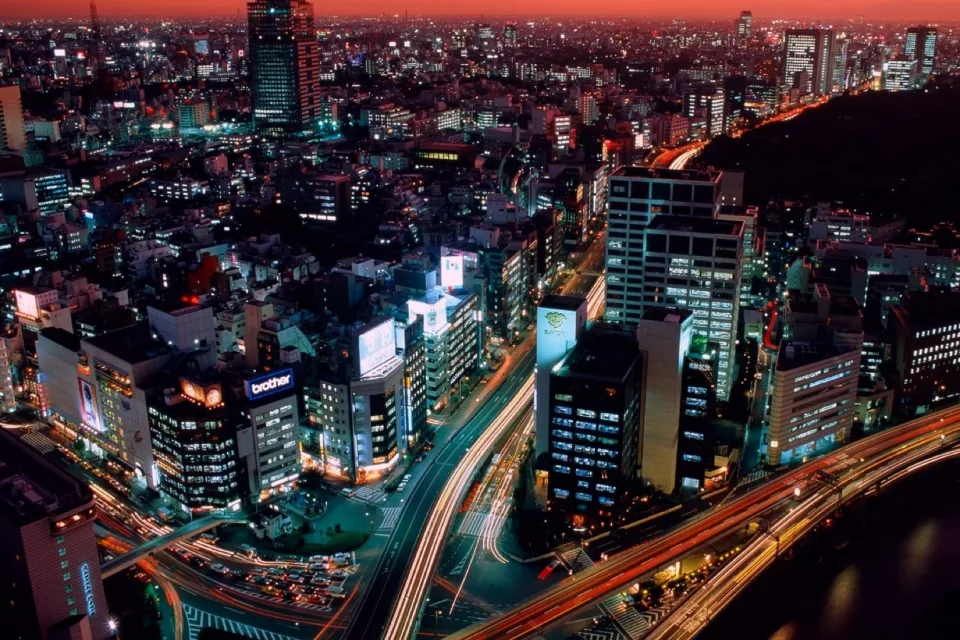 Nacht in Tokio