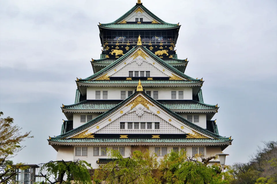 Schönes Gebäude Palastes, Japan