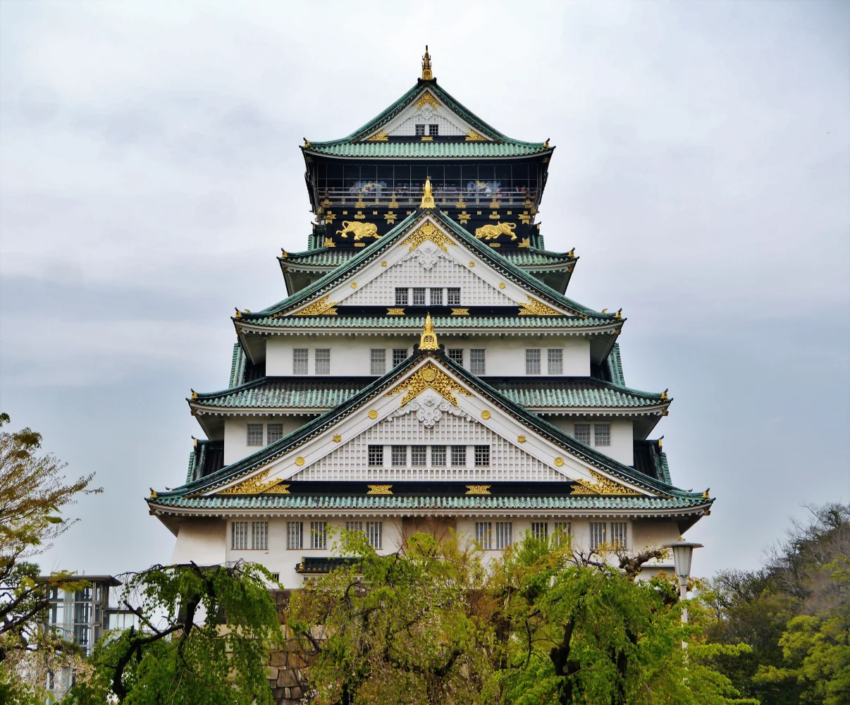 Schönes Gebäude Palastes, Japan