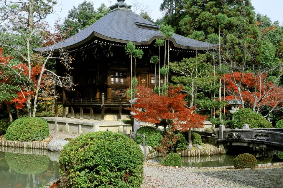 Tempel Seiryoji, Kyoto, Japan
