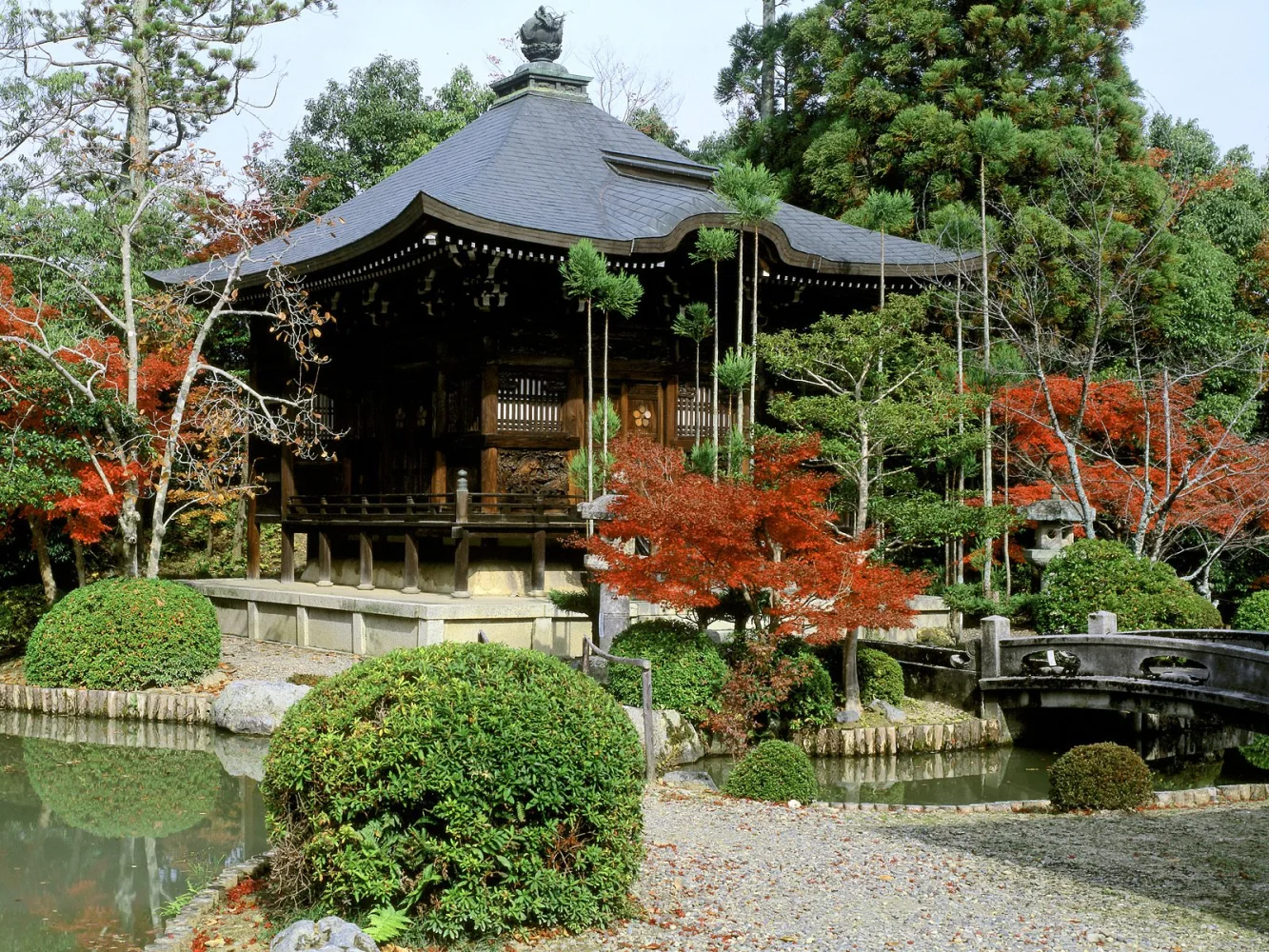 Tempel Seiryoji, Kyoto, Japan