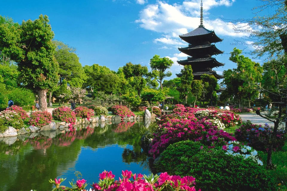 Tempel Toji, Kyoto, Japan
