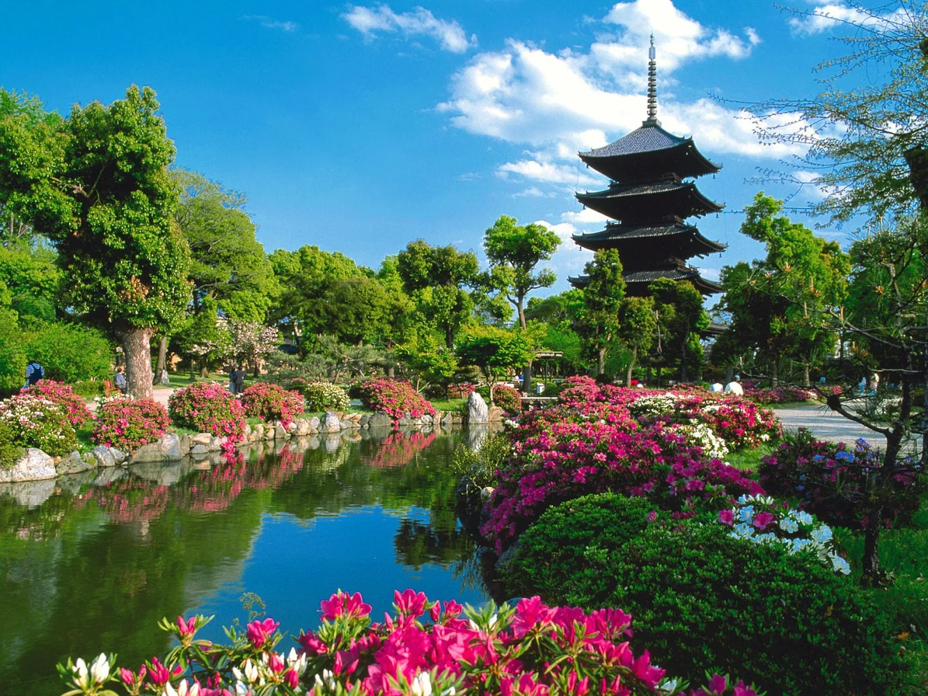 Tempel Toji, Kyoto, Japan