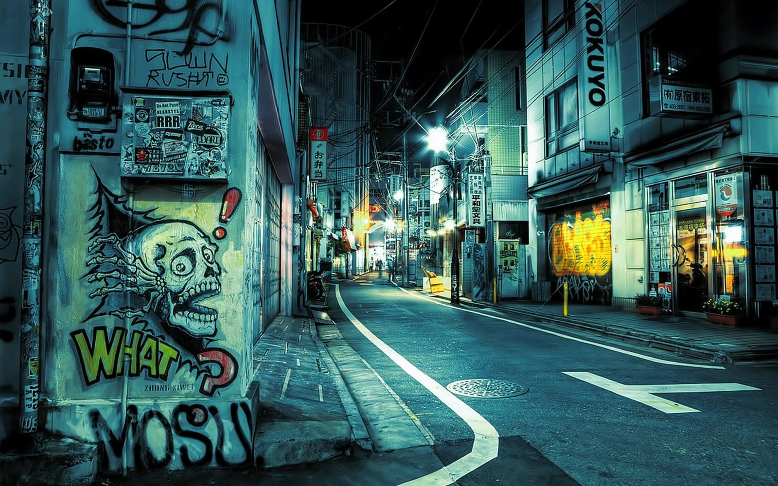 Tokio Stadt Zeichnungen
