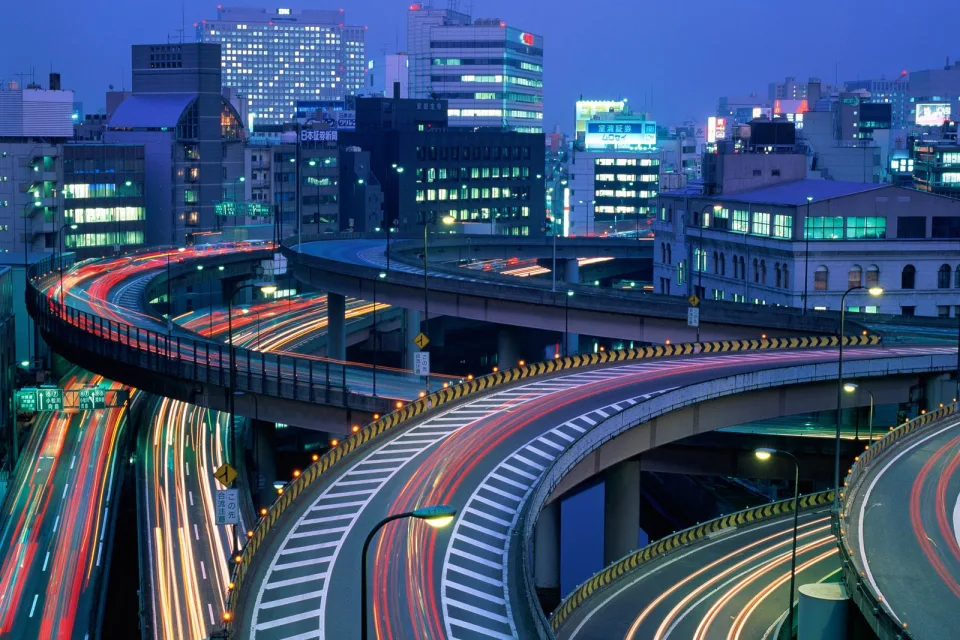 Tokio bei Nacht