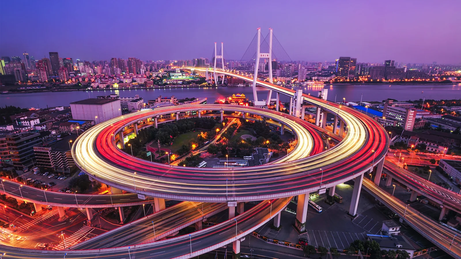 Brücke Shanghai, China Republik