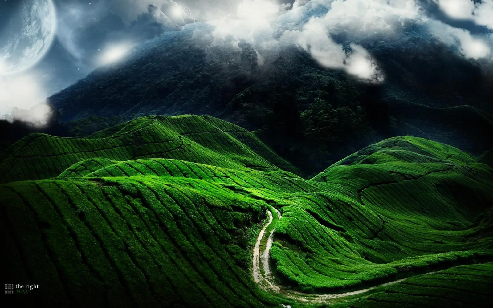 Chinesische Berglandschaft