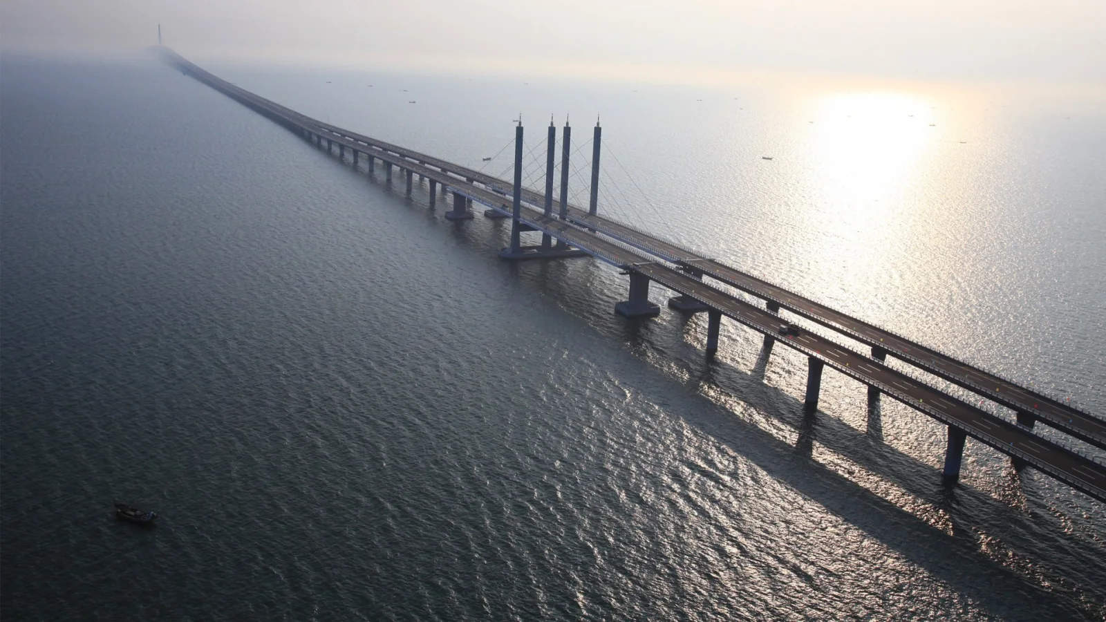 Der höchste langer Brücke in Welt, China