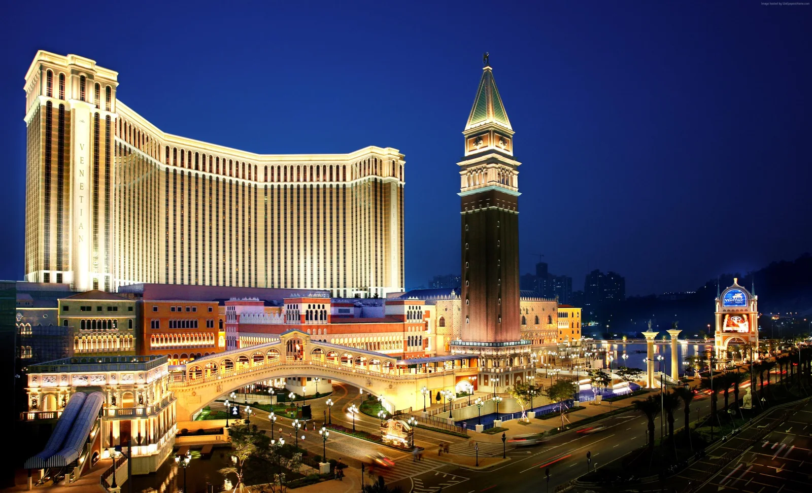 Hotel Venetian bei Nacht China