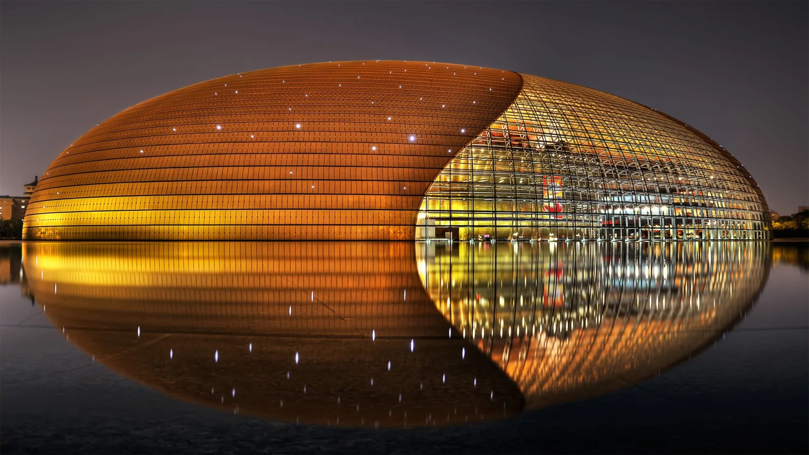 Moderne Architektur Stadion in China