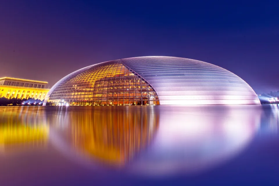 Nationaler großer Theater Peking, China