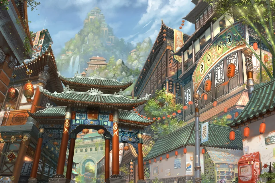 Stadt in China