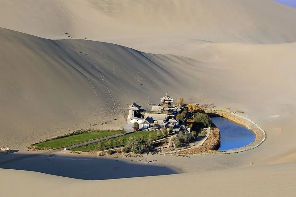 Wüstenlandschaft – Wüste. China