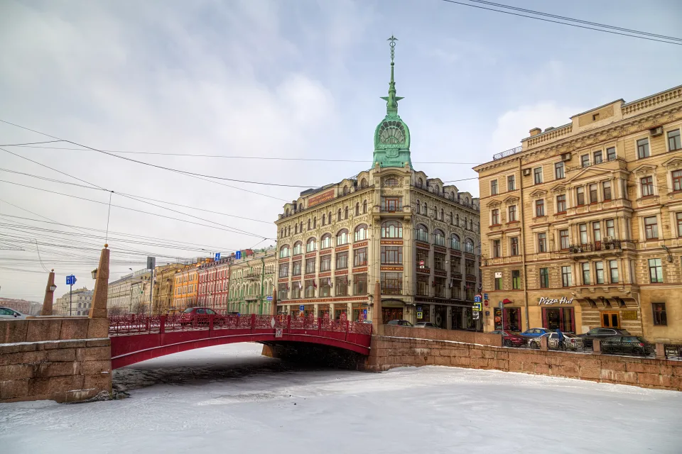 Architektur Stadt Sankt Petersburg, Russland
