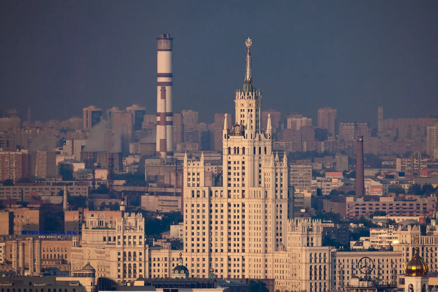 Beeindruckender Landschaft Moskau