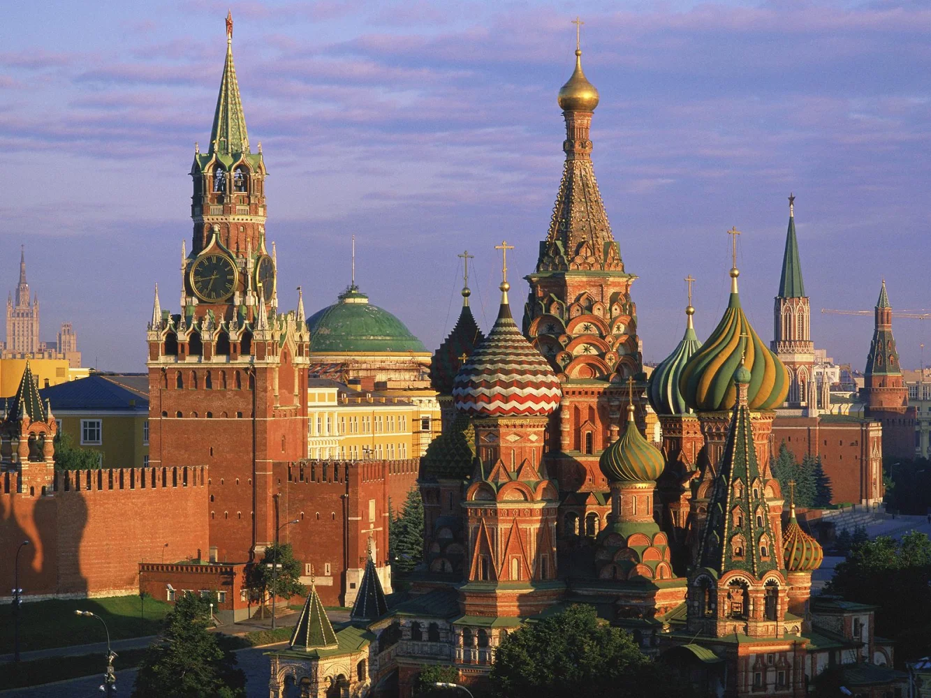 Beeindruckender Sicht Moskau