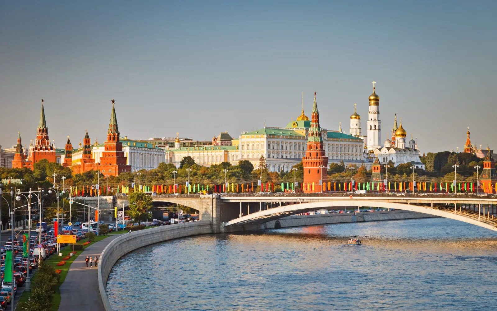 Brücke in Moskau