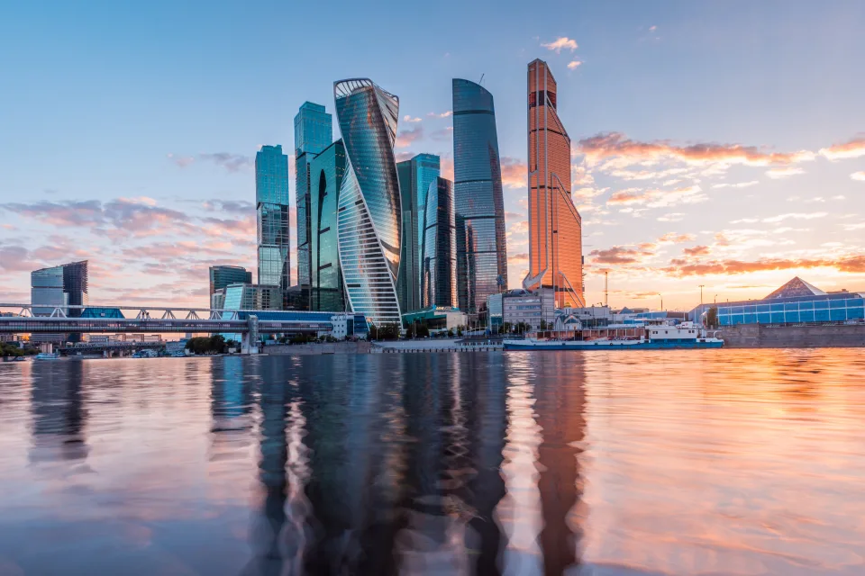 Geschäfts Zentrum «Moskau », Moskau. Russland