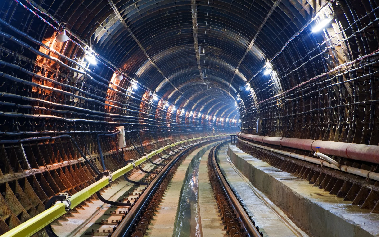In Moskauer U Bahn