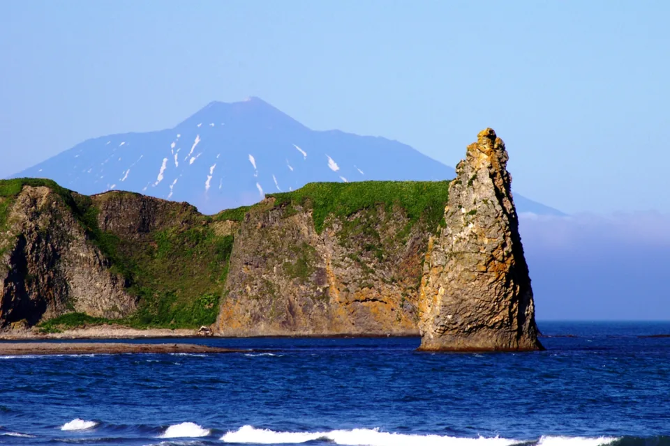 Insel, Kurilen. Russland