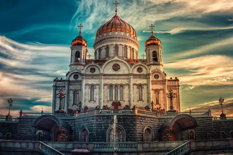 Kathedrale Kathedrale Christ Erlöser Kathedrale, Moskau. Russland