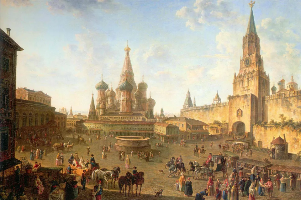 Landschaft und Sehenswürdigkeiten – Moskau bis