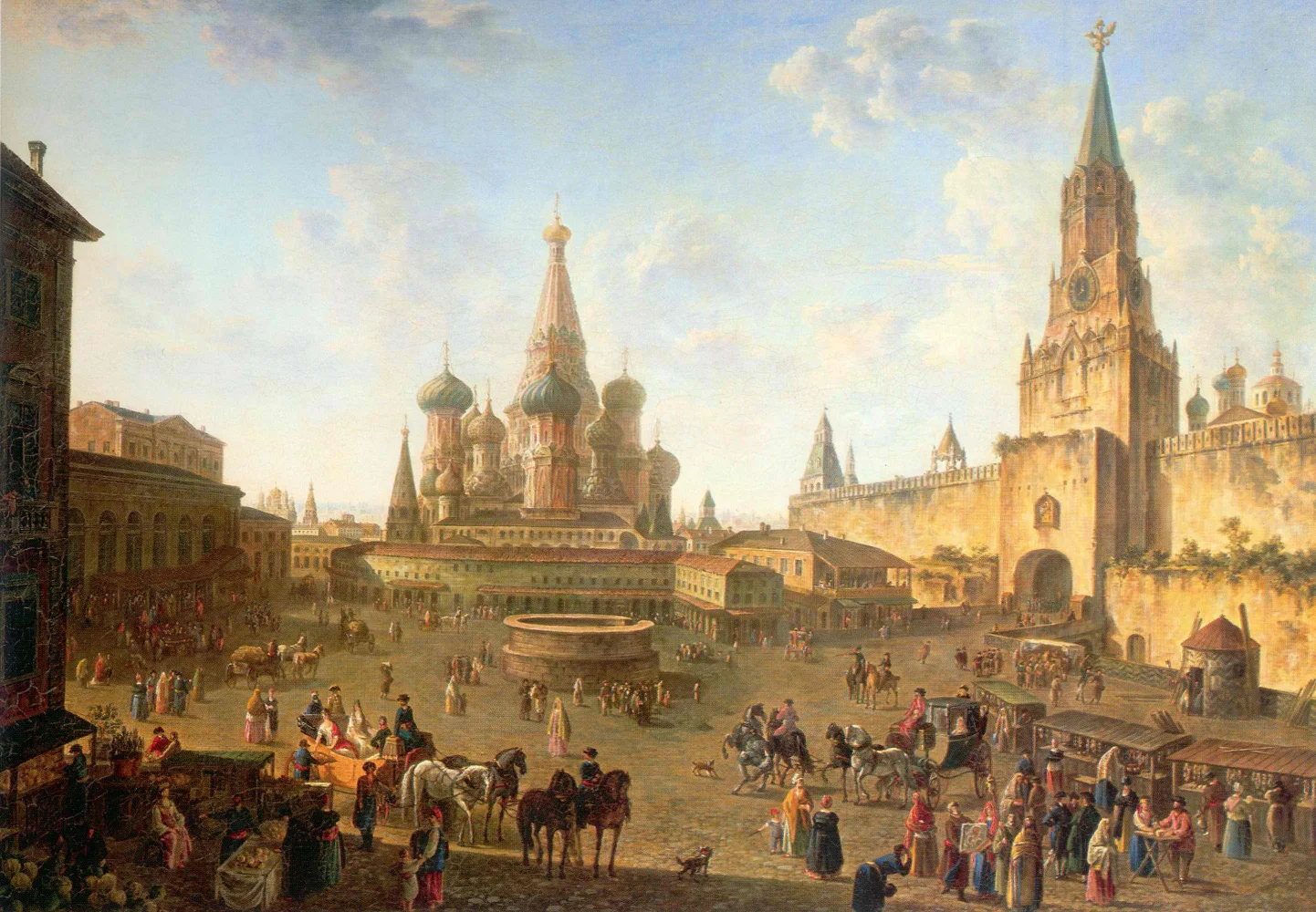 Landschaft und Sehenswürdigkeiten – Moskau bis