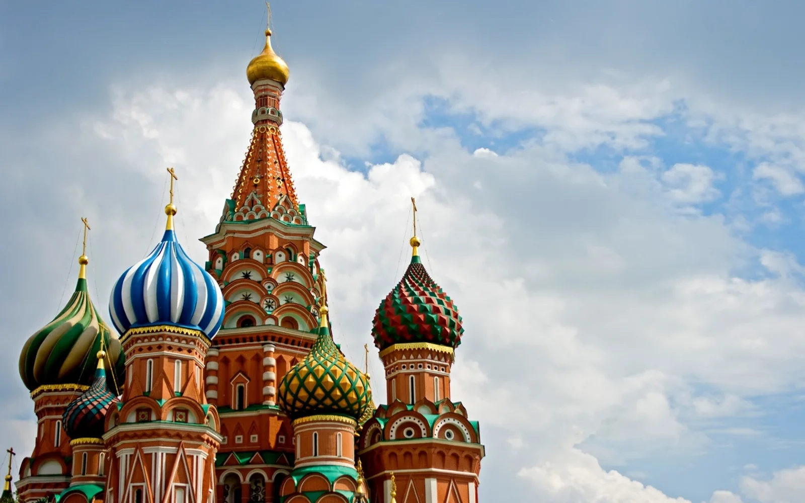 Moskau in Blume Regenbogen