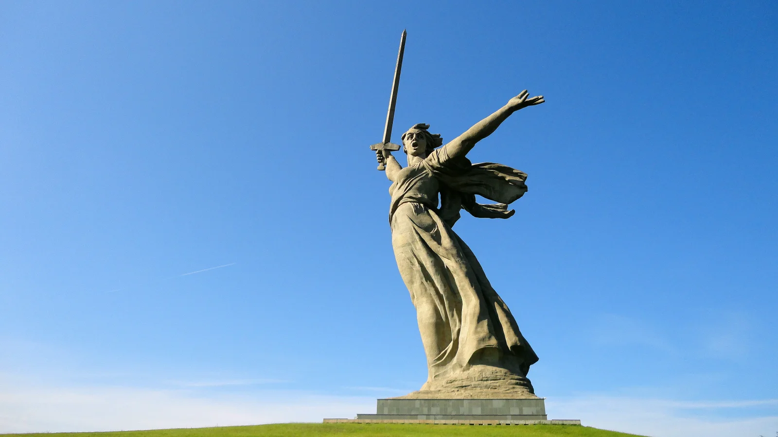 Mutterland Mutter auf Mamajew Hügel, Wolgograd. Russland