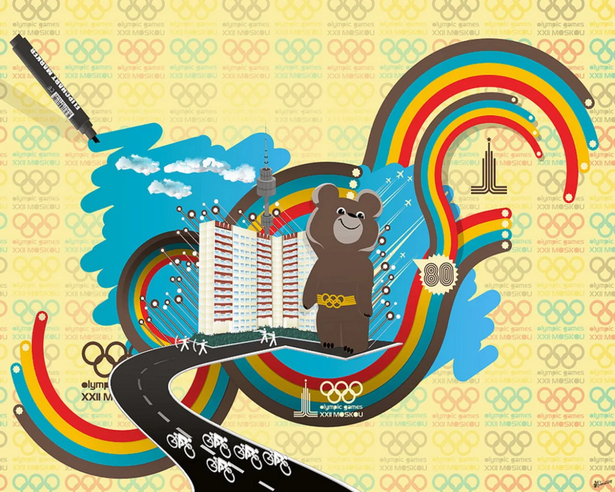 Olympische Spiele in Moskau
