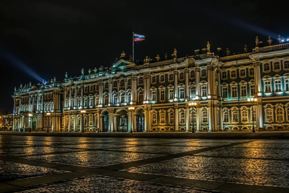 Palast in Sankt Petersburg unter Russland