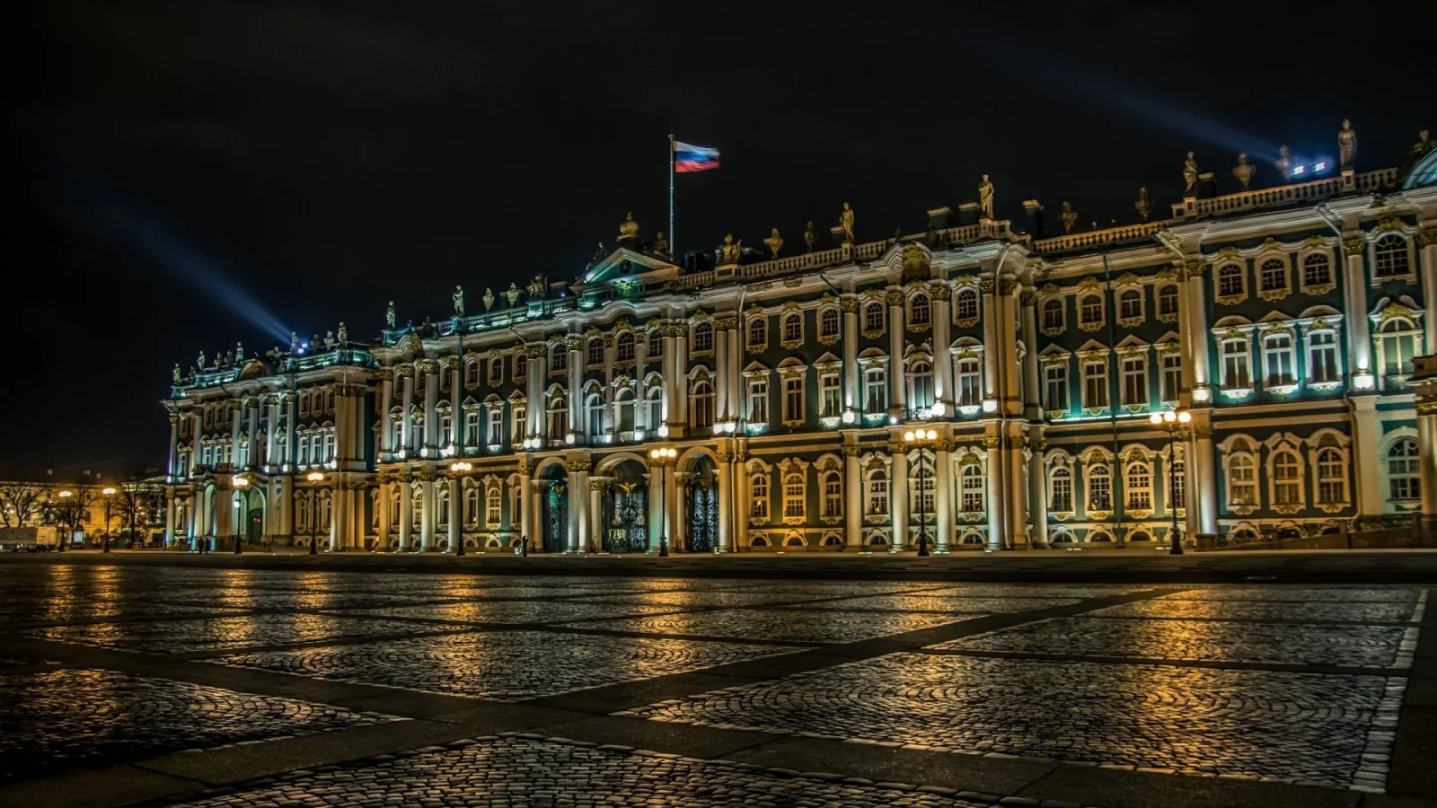 Palast in Sankt Petersburg unter Russland