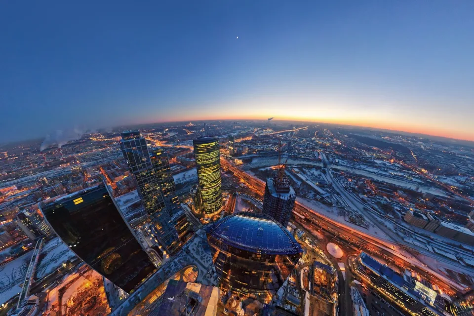Riesige Moskau