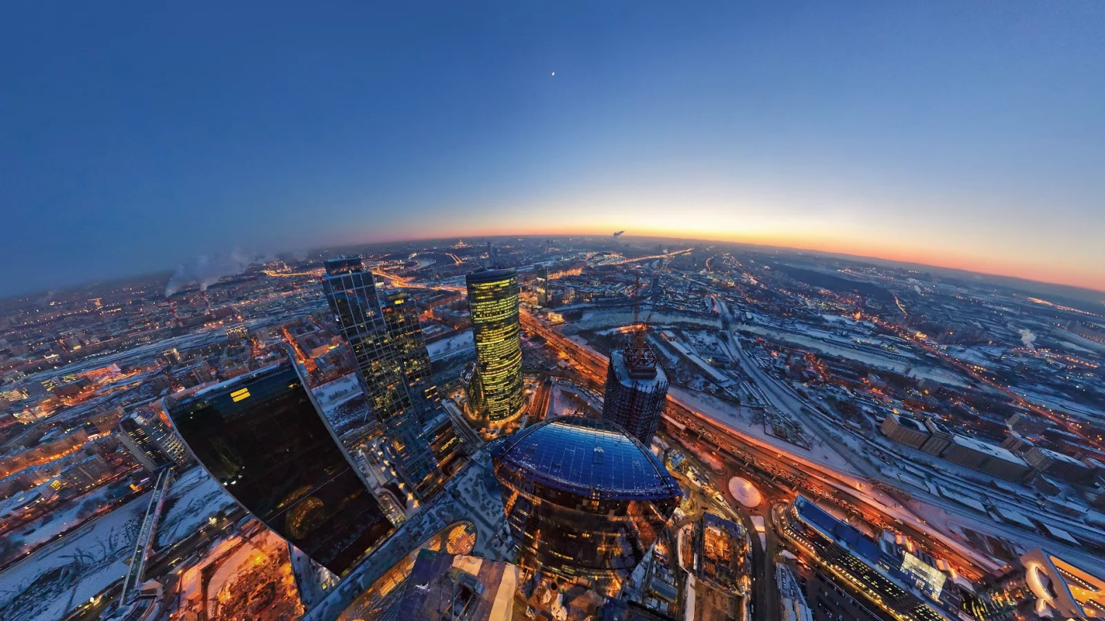Riesige Moskau