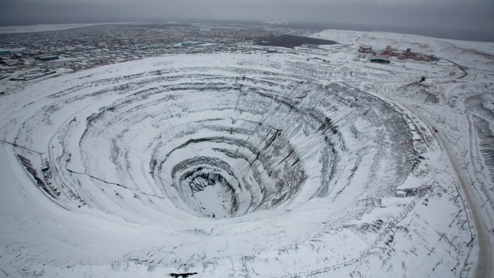 Stadtansicht in Russland