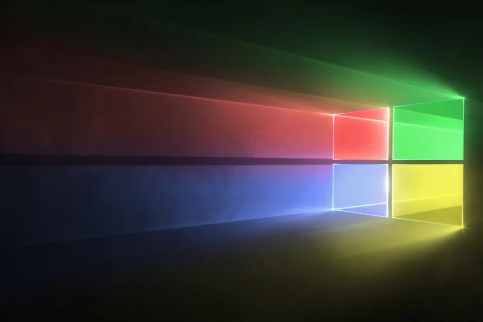 Wallpaper Windows 10 in Farbe
