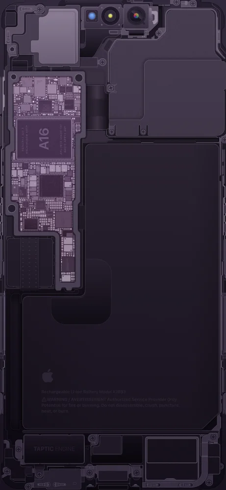IPhone 14 Pro Max Purple Innen