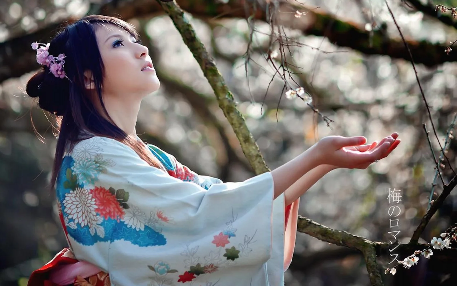 Porträtmotiv – Japanerin begrüßt