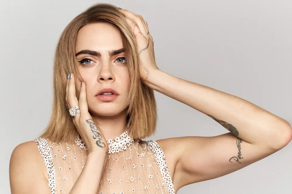 Cara Delevingne English model